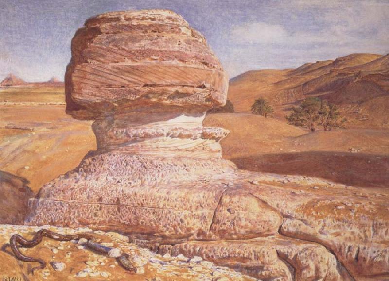 William Holman Hunt The Sphinx oil painting image